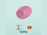 Drinkbeker zonder rietje hot pink  2